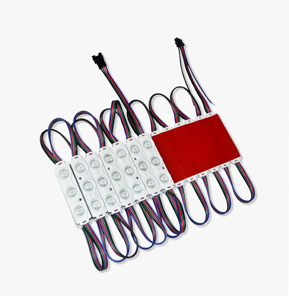 20pcs RGB Magic LED Module 5050 3 LEDS Dream Color Pixel LED Light Colorful For Channel Letter Advertising Sign Board  1.5w 12v
