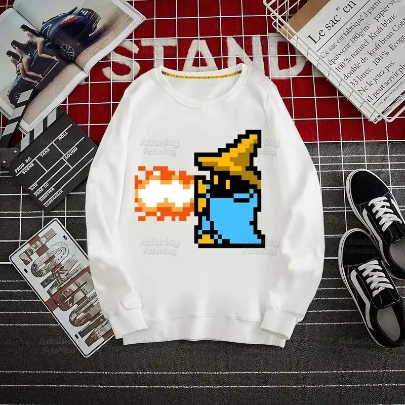 Final Fantasy Anime Shinra Moda Męska/Damska Wiosna Jesień Męskie Bluzy Casualowe Męskie Topy