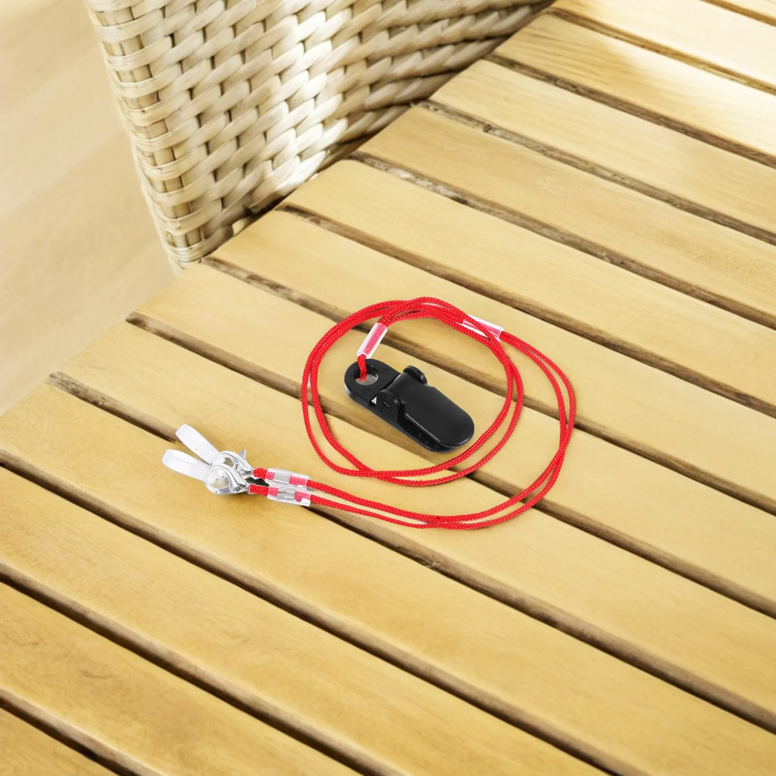 Hearing Amplifier Anti-Loss Lanyard Fastening Clip Lightweight Portable Design for Daily Use and Outdoor Activities - view 4