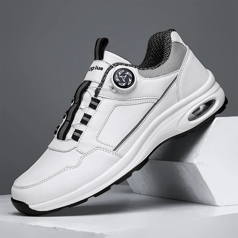 2025 New Men's Lightweight Casual Walking Sports Shoes, Men's Nail Free Comfortable Fitness Golf Shoes