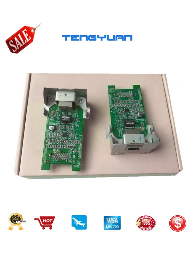 

2PC X Printer Network card For Canon IR2318L IR2320 IR 2320 2420 Nw If Adapter In-E14 E14 Network card printer parts