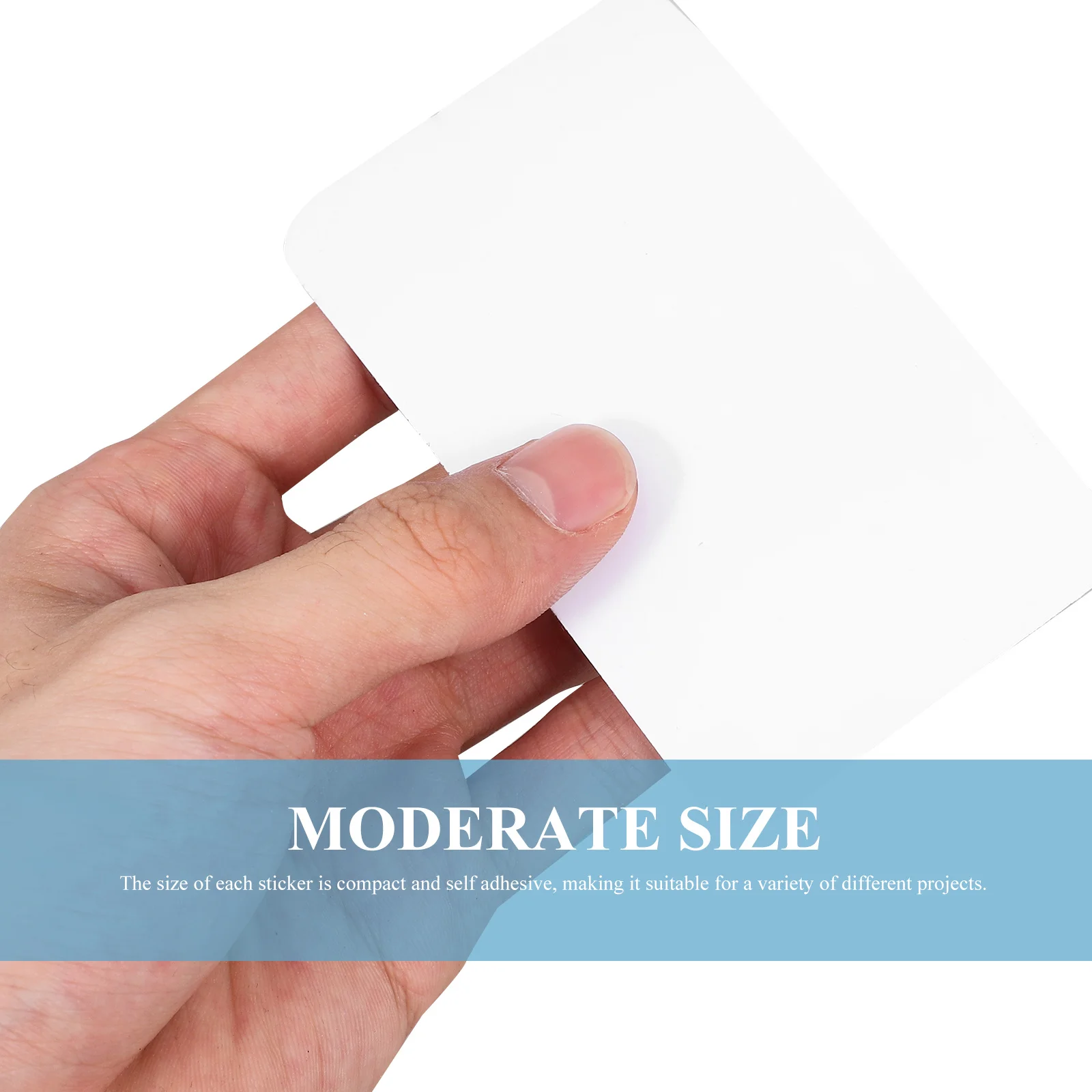 

50Pcs Heat Transfer Sticker Blank Sublimation Decal for DIY Crafts Iron on Adhesive Labels Bulk Printable Stickers