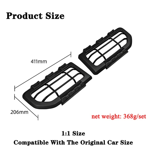 Imagen 2 del producto Cubierta protectora de lámpara de luz trasera de coche, embellecedor para Suzuki Jimny XL GL 2019 2020 2021 2022 2023 2024 2025 JB64 JB74, accesorios exteriores