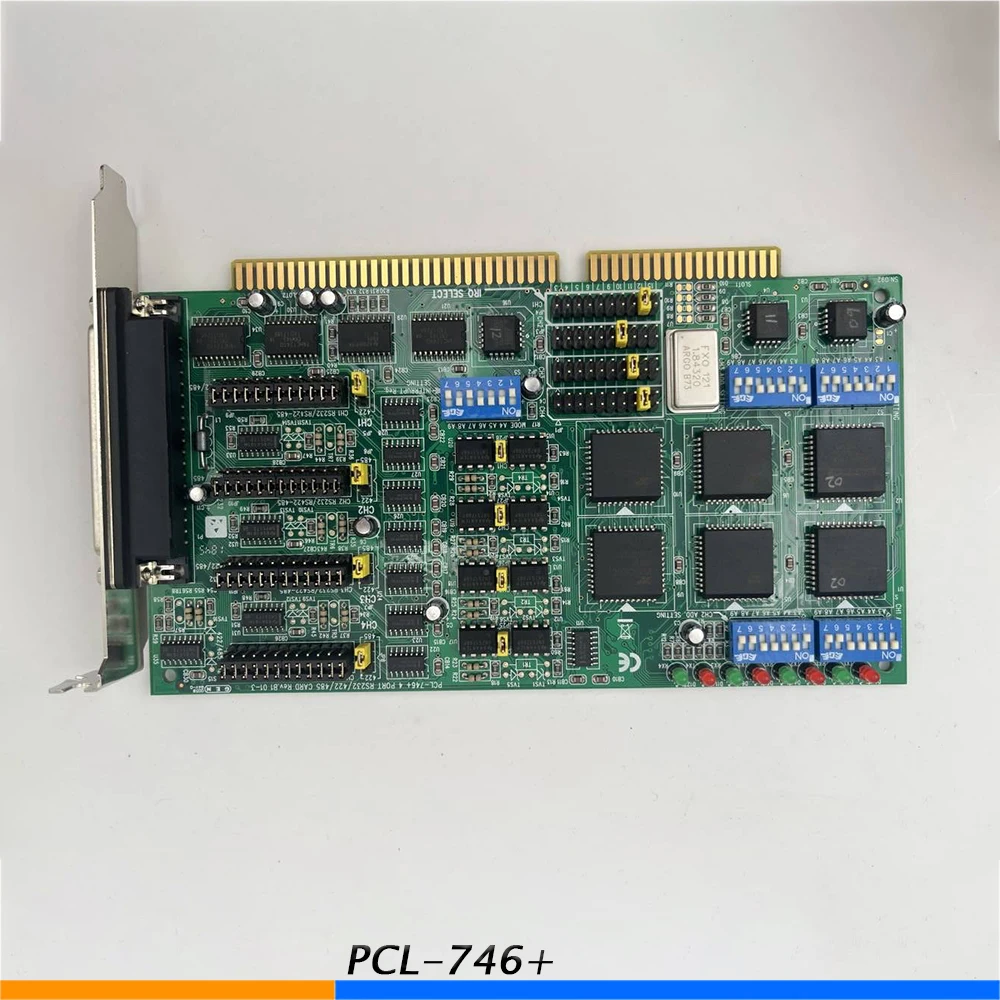 For ADVANTECH REV.B1 Data Capture Card 4 PORT RS-232/422/485 PCL-746+