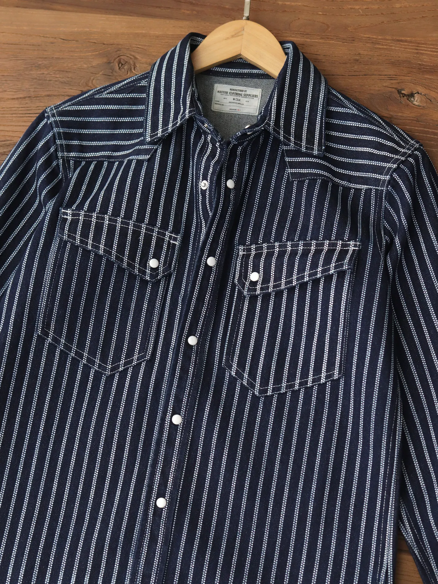 2026 Autumn New American Retro Heavyweight Double Pocket Denim Shacket Men's Amekaji 100% Cotton Washed Casual Thick Cargo Shirt