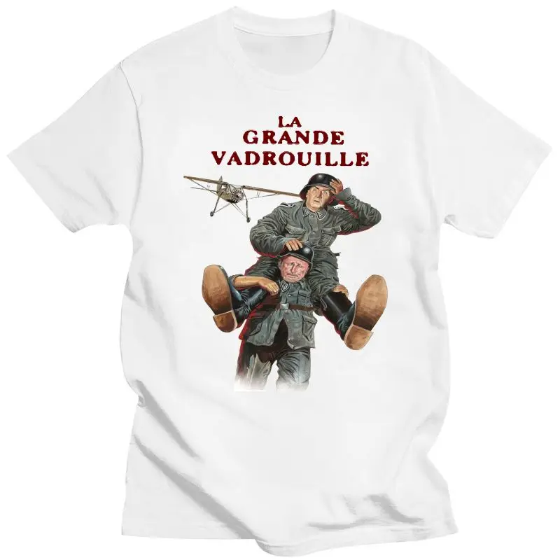 

Mens Clothing La Grande Vadrouille Ver 1 Poster T Shirt All Sizes S 5Xl Louis De Funes T Shirt Summer Famous Clothing