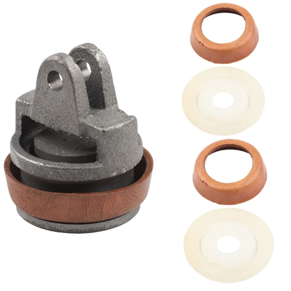 For Model 75 Handle Pump Replacement Kit with Cast Iron Piston Two Leather Seals and Four Rubber Seals for Smooth Pump Operation