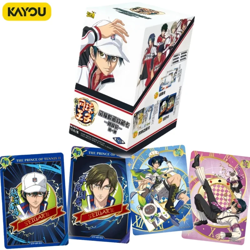 

KAYOU New Prince of Tennis Sparkling Instant Collection Card Peak Bag Аутентичная оригинальная коробка Аниме Периферийная коллекционная карта