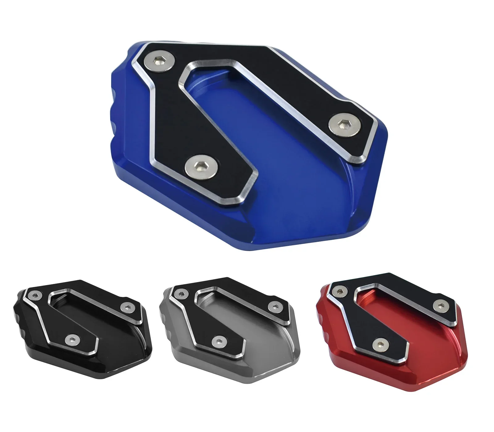 

Для MT 07, удлинительная пластина боковой подставки для Yamaha MT07 FZ09 2014-2024, подставка для мотоцикла, увеличитель, поддержка подставки для ног, крепление