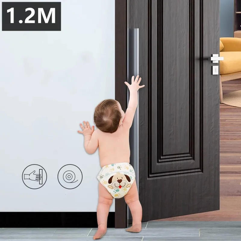 سلامة الطفل الباب المفصلي حامي غطاء مكافحة قرصة اليد ختم الشريط خزانة للطي سلامة حافة النطاقات اكسسوارات الأثاث