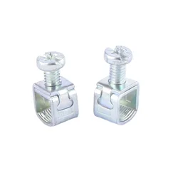 5 PCS M6 Electrical terminals press cable frame circuit breaker M6 screw Screw 13.1*14.5*10.5Wiring terminal connecting terminal