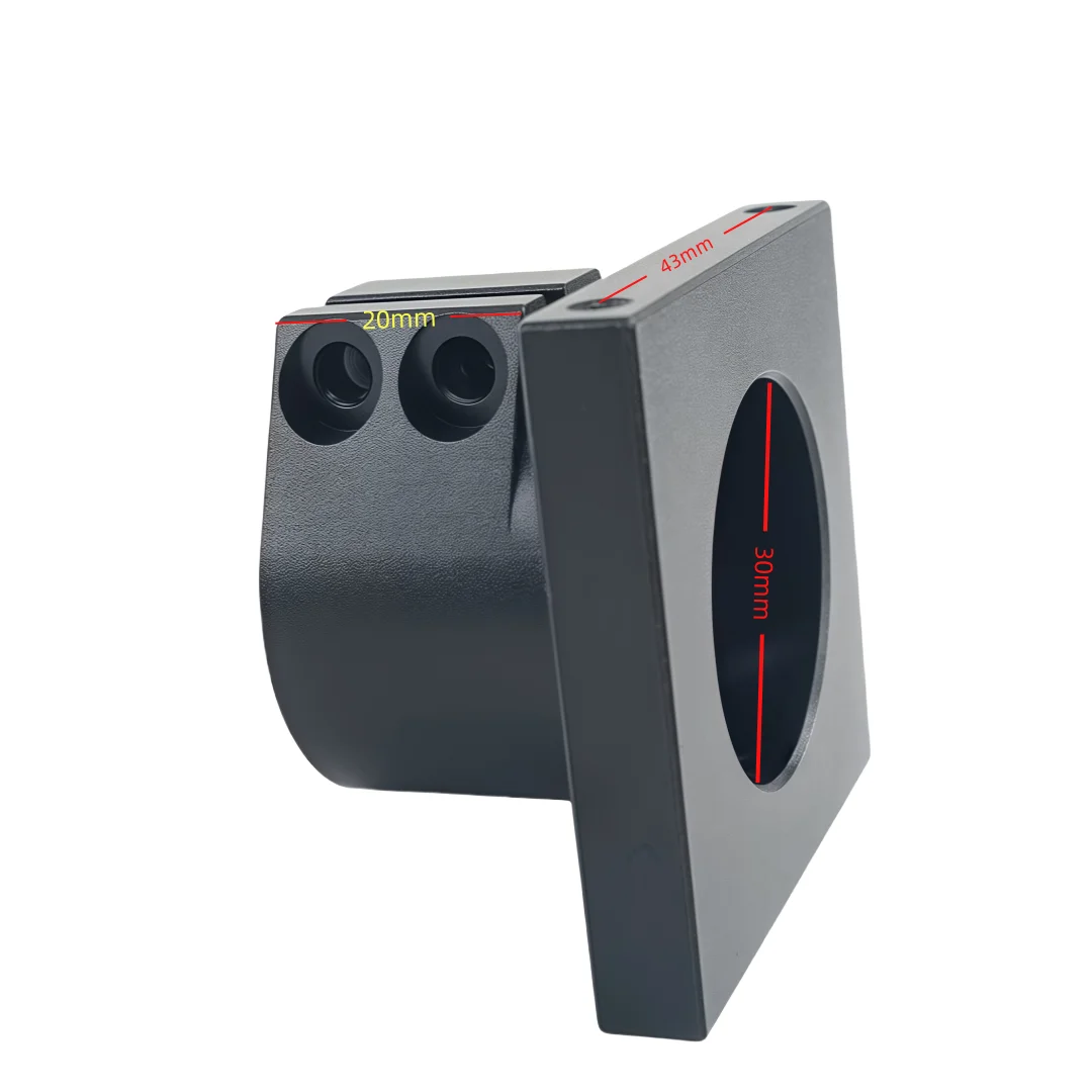 ตัวหนีบยึดท่อขนาด 30 มม. สำหรับโดรนหลายใบพัด ตัวหนีบยึดท่ออลูมิเนียมอัลลอยด์ ตัวหนีบยึดท่อเพื่อความปลอดภัย ตัวหนีบแขนหุ่นยนต์บิน