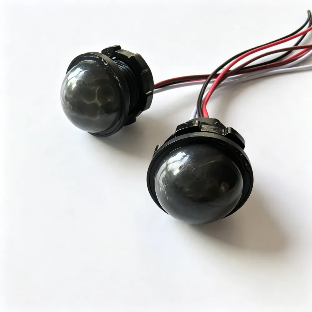 Mini 12V-24V Human Body Infrared Pir Motion Sensor Switch Switch Dry Contact Signal Output for 1 Second