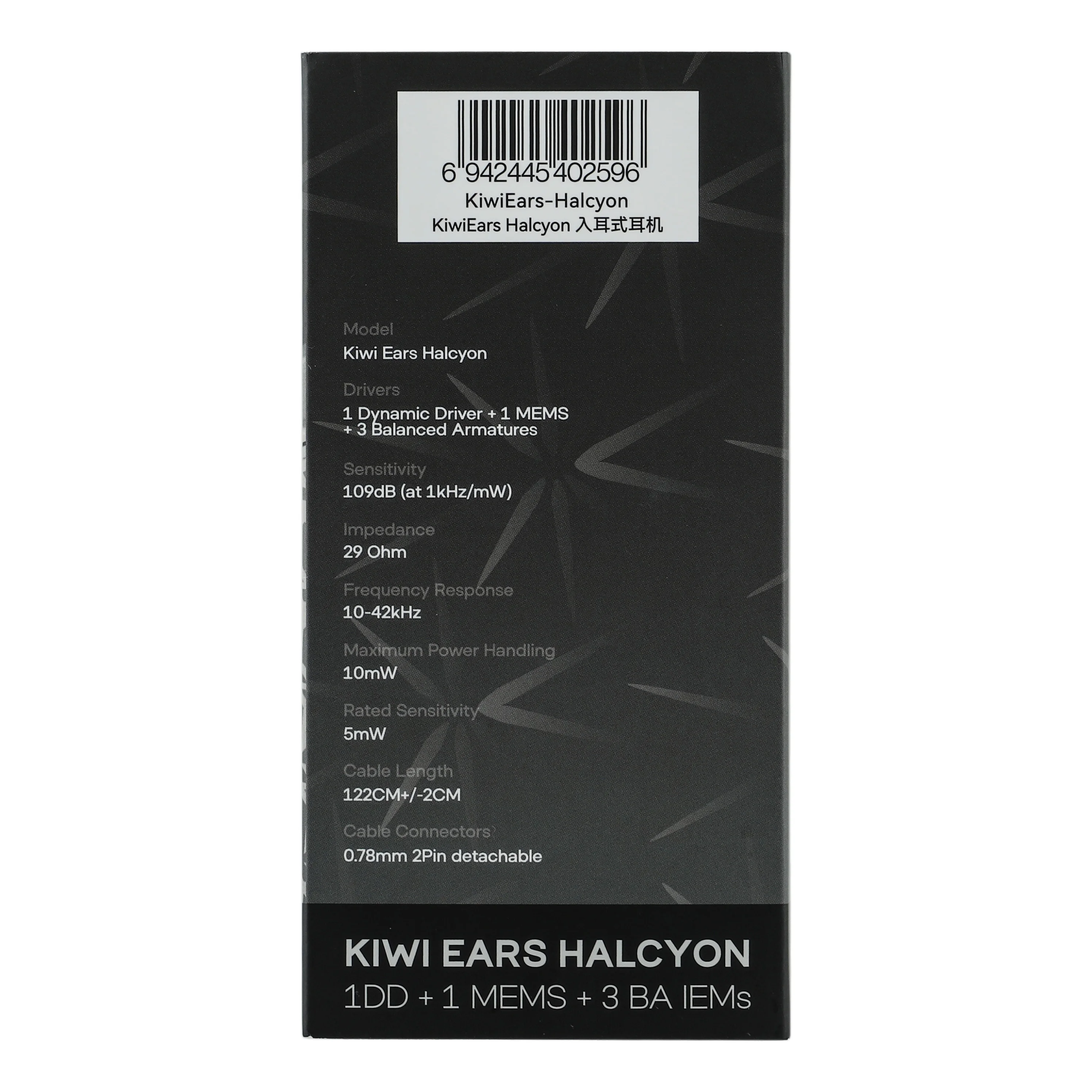 Linsoul Kiwi Ears Halcyon Weltweit erste MEMS + 1DD + 3BA Tribrid IEM-Ohrhörer mit Gaming-Boom-Mikrofon – Detail 22