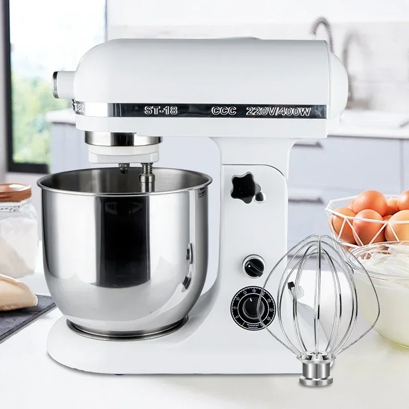 4L 5L 6L 8L 10L Multifunctional 3 in 1 Stainless Steel Bowl Bread Dough Kneading Machine Blender Food Mixer Stand Mixer