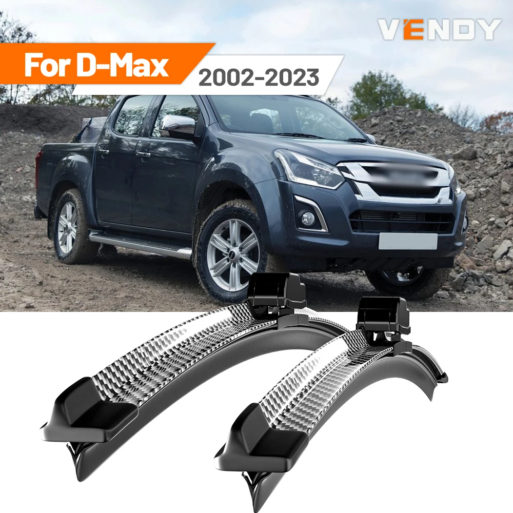 Für Isuzu D-Max 2002-2023 2003 2007 2009 2011 2012 2015 2019 2020 2021 2022 2 stücke Frontscheibe Wischer Klingen Scheibenwischer