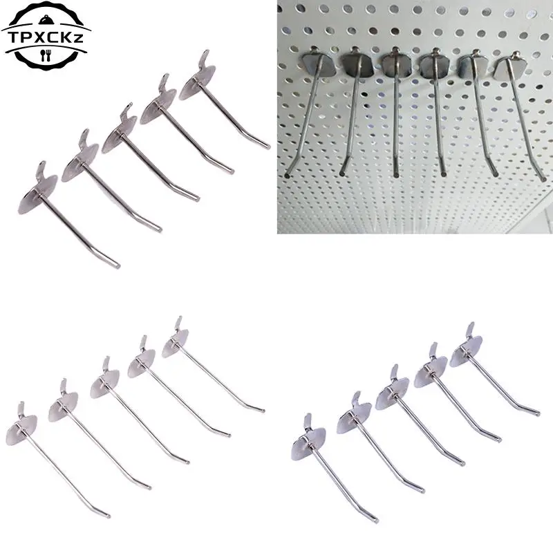 

Wall-Mounted Hole Board Hook Hardware Tool Storage Rack Hanger Hook Garden Bathroom Organizer Hooks Kitchen Storage Tools