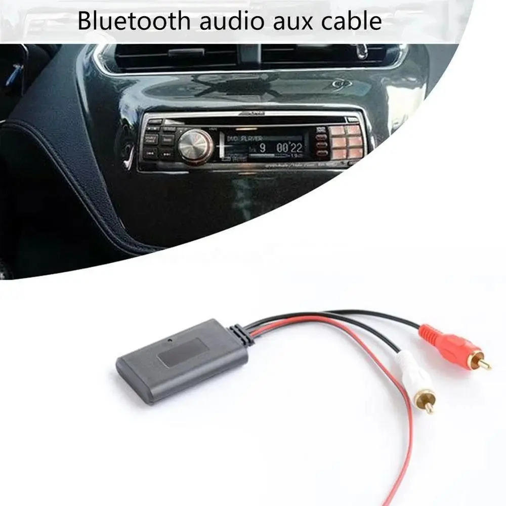 Radio Stereo Pemutar Otomatis Mobil Otomatis Input Audio Otomatis Penerima AUX Musik Nirkabel 2 Modul Penerima Kabel RCA Penerima Bluetooth