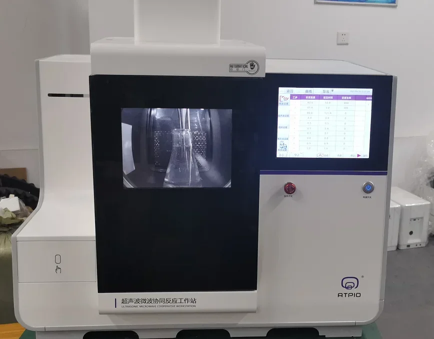 2025 أعلى نظام التوليف المختبري أداة تحسين رد الفعل الكيميائي نظام رد فعل الميكروويف بالموجات فوق الصوتية