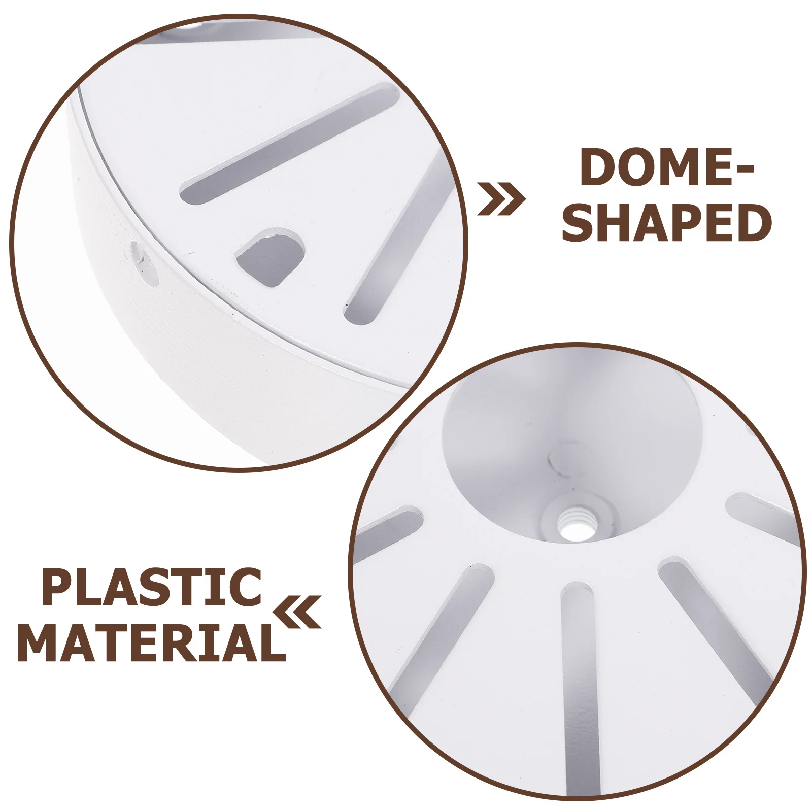 

Heavy Duty Aluminum Alloy Junction Box for Security Camera Mount Cctv Dome Wire Hide Storage Box Security Camera Mount