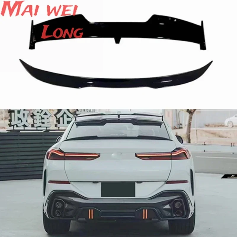 For Cross-border Modification of BMW X6 G06 2019+top Wing and Tail Spoiler Exterior Decoration