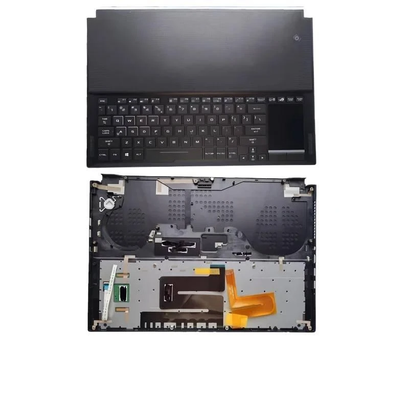 New for Asus ROG Player Country Ice Blade 2 GX501G GX501GI Laptop Keyboard Palm Rest US Backlit Keyboard.UU