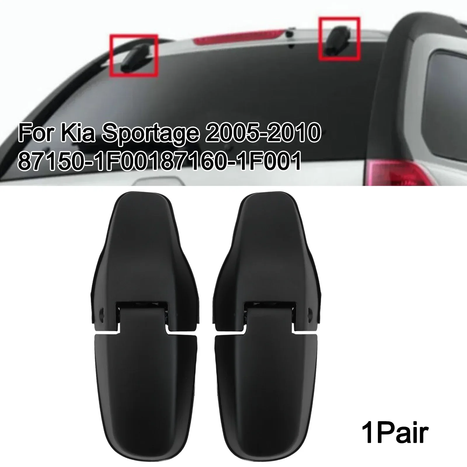 

​1 Pair Car Tail Gate Glass Hinge For Kia For Sportage 2005-2010 87150-1F001 87160-1F001 Tailgate Glass Hinge Left Right