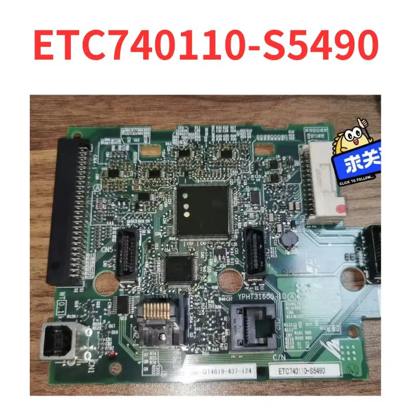 Second-hand  ETC740110-S5490   Servo driver power drive board   tested OK