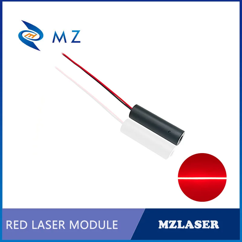 Compact Mini Red Line Laser Diode Module 650nm 15mW 60 Degrees High Stability Industrial Grade for Professional Use