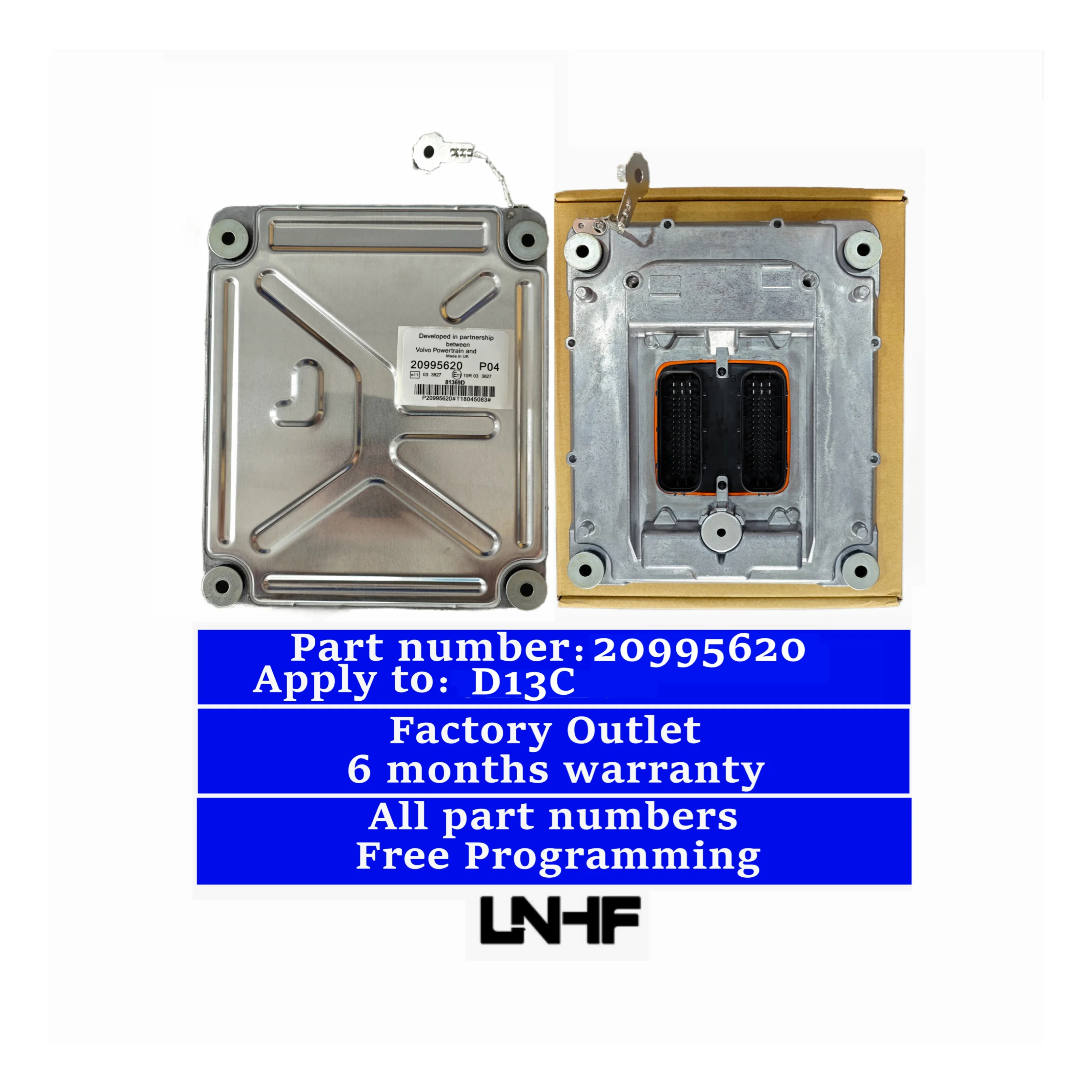 

LNHF 20995620 20814620 ECU ECM engine control unit with Programmed factory outlet 20995620 20814620 for