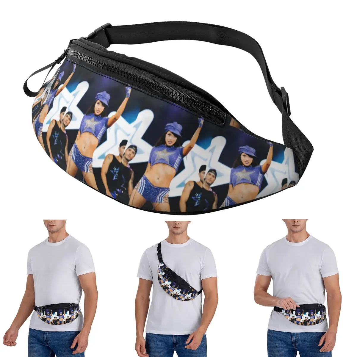 

Crossbody Waist Bag Singer Emilia Mernes Cover Emilia Mp3 Men Women Fanny Pack Travel Running Money Phone Pouch