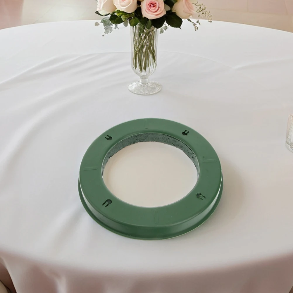 

3pcs Wedding Car Decoration Round Floral Foam Mud Green PP DIY Artificial Flowers Suction Cup Craft Supplies Durable Materials