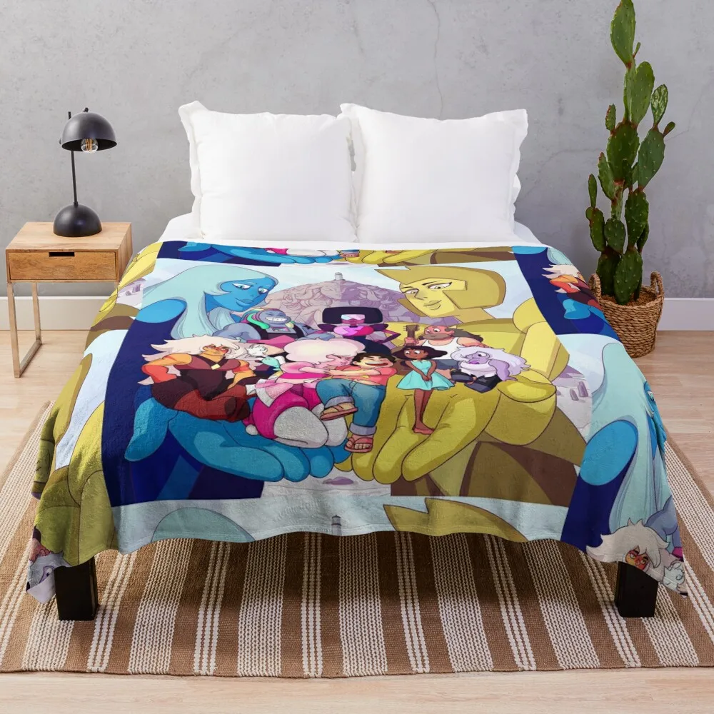 

Steven Universe Family Throw Blanket Fade Resistant Durable Throw Blanket