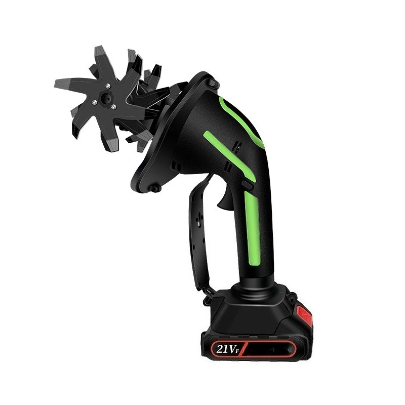 rechargeable small micro-tiller, household vegetable planting and flower handheld electric soil scarifier