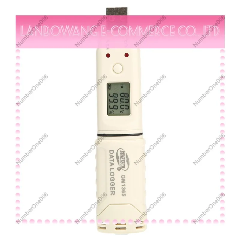 GM1365 USB Temperature Humidity Data Logger Dew Point Meter Digital Environmental Monitoring Recorder Pen