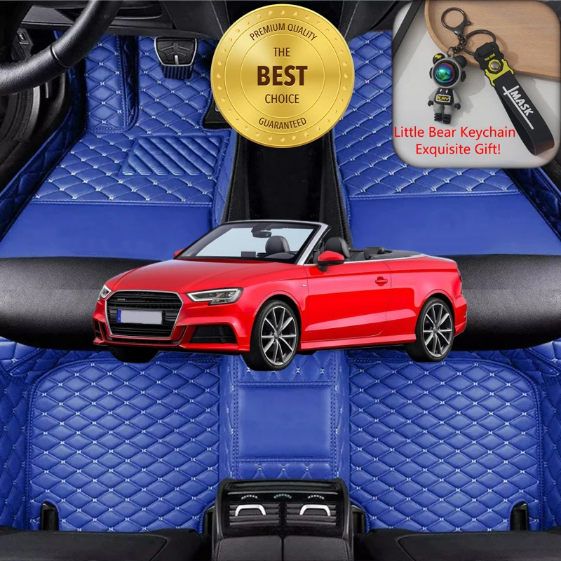 Custom Fit for Audi A3 2008-2020 Convertible Car Floor Mats All-Weather Car Accessories Auto Carpet Mats Left/Right-hand Drive