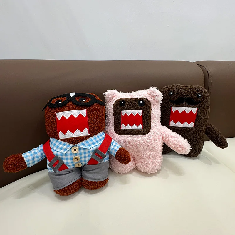 Cute Domo Kun Plush Doll Soft Animals Pillow Anime Stuffed Toys For Children Kids Birthday Christmas Gifts