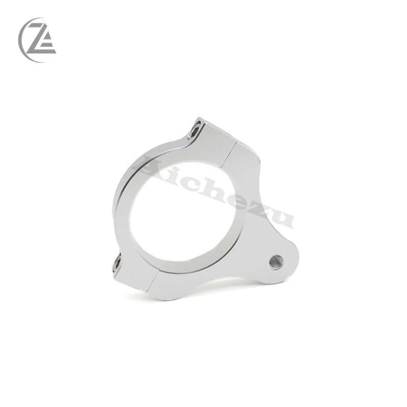 ACZ amortiguador de dirección de motocicleta, soporte de abrazadera de montaje de marco de horquilla, apto para accesorios de aluminio universales
