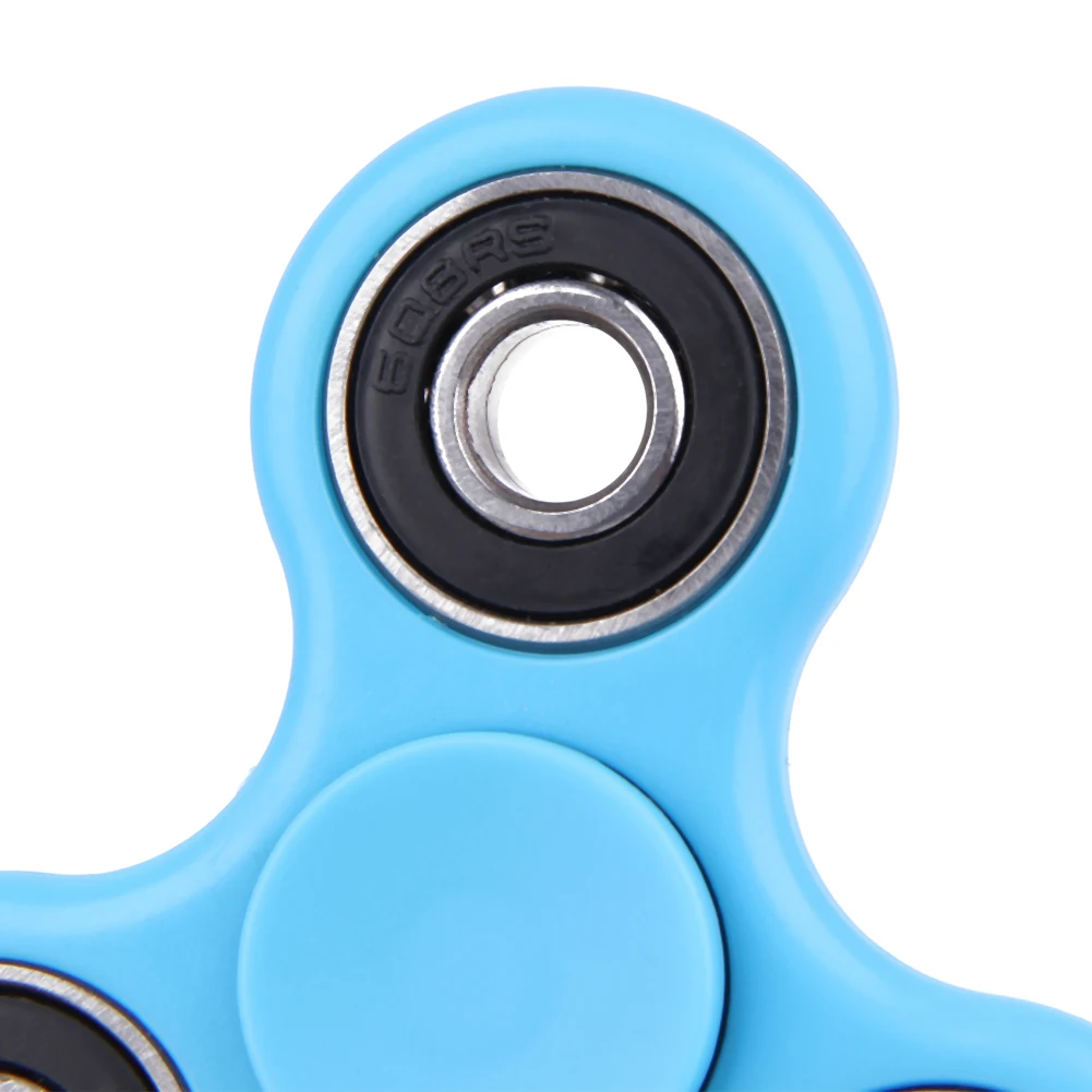 Tri-Spinner Fidget Toy Hand Spinner Anxiety Stress Relief