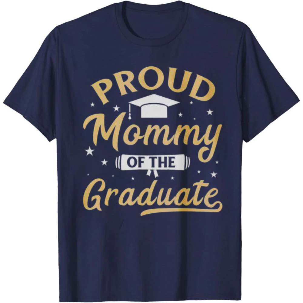 Proud Mommy TShirt Hand-Lettered Mother's Day Apparel Empowering Mom Life Gift Family Celebration Top for New Mothers Tops