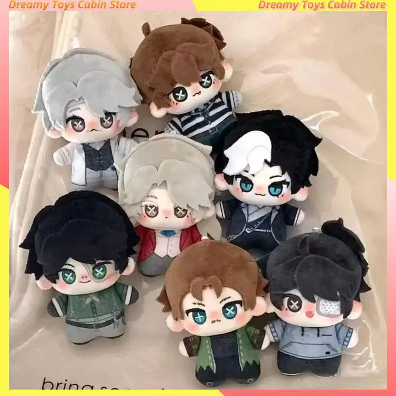 10cm Identity V Kawaii Doll Explorer Perfumer Prisoner Pendant Cotton Doll Game Peripherals Girl Boy Fan Birthday Toy Doll Gift