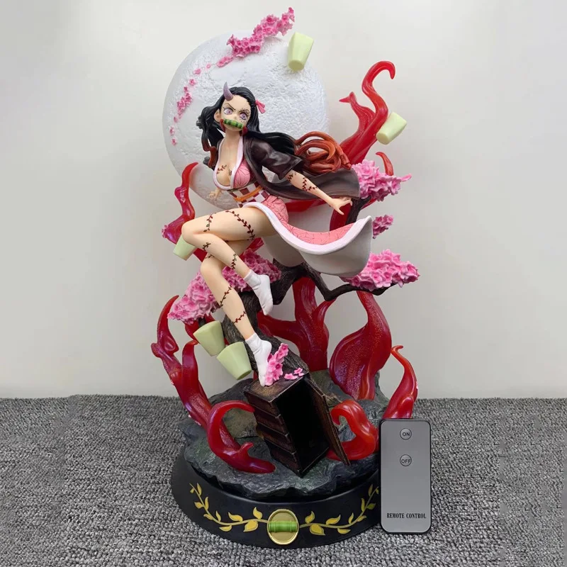 

31cm Demon Slayer Anime Figure Gk Kamado Nezuko Statue Adult Action Figure Pvc Collectible Model Birthday Gifts Figurine For Toy