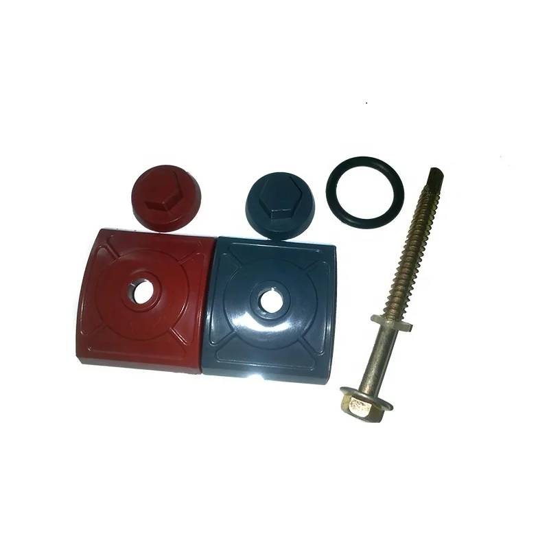 Strong friction Waterproof anti-corrosion Rugged screw set PVC roofing tile Waterproof fitting