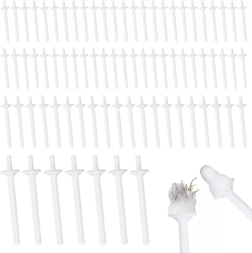 100PCS Nose Wax Sticks Nose Wax Applicators For Man Painless Nose Hair Removal Tool Wax Accessories Beeswax Safe