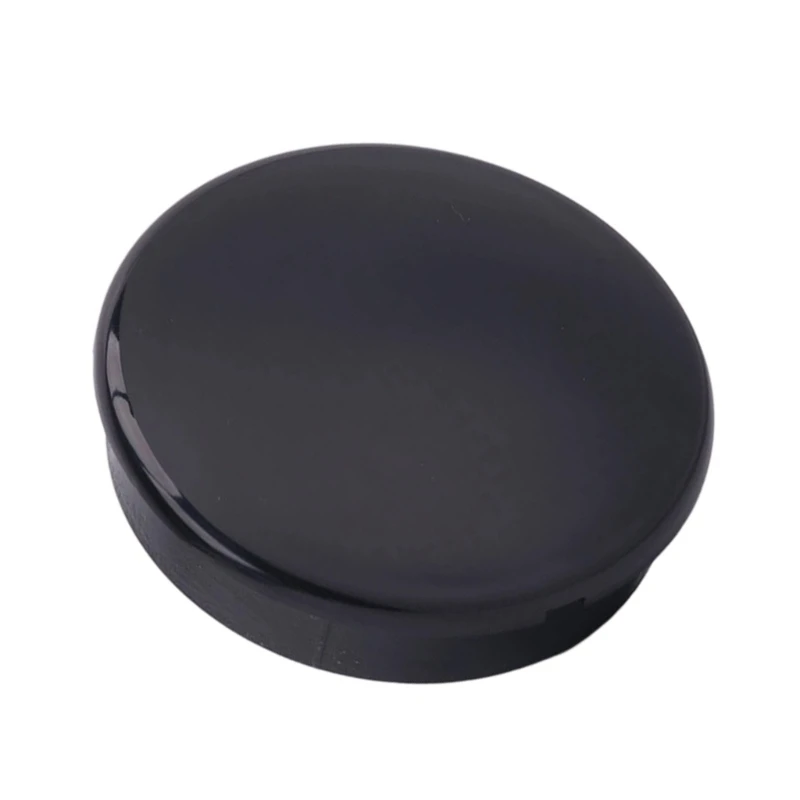 Y1UB Replacement Boat Steering Wheel Hub Cap, Black Polycarbonate Center Cover for Uncovered, Missing, or Worn Hub Positions