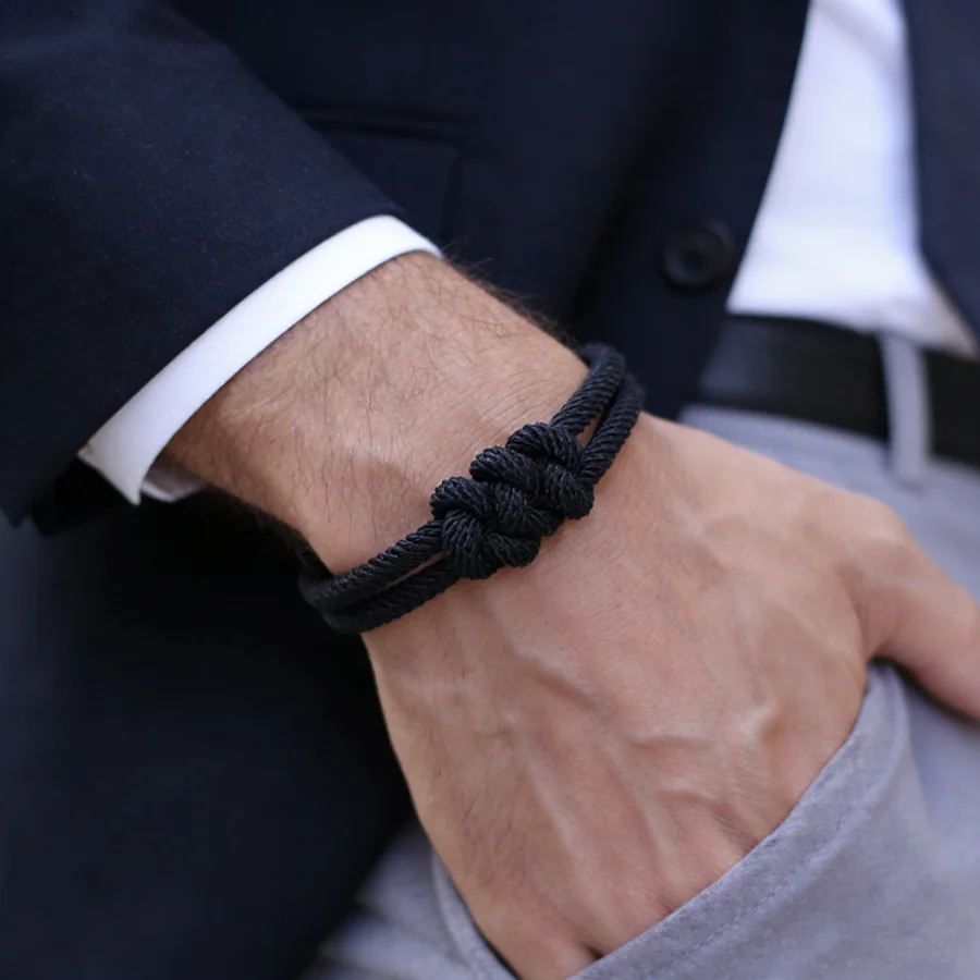Street Fashion Milan - Stylish Men Rope Bracelet High Quality