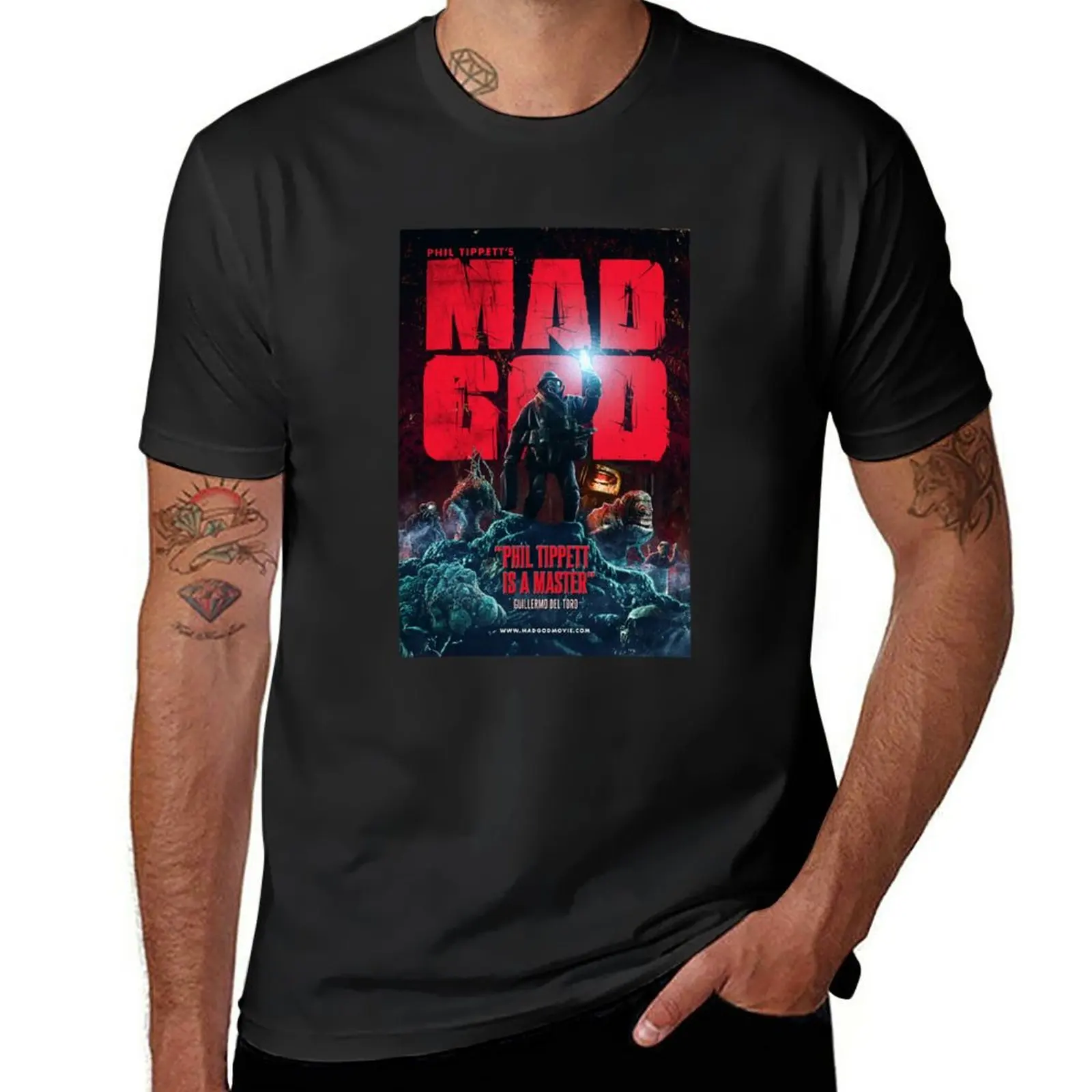 New MAD GOD (Movie Poster) T-Shirt vintage clothes cute clothes T-shirt men