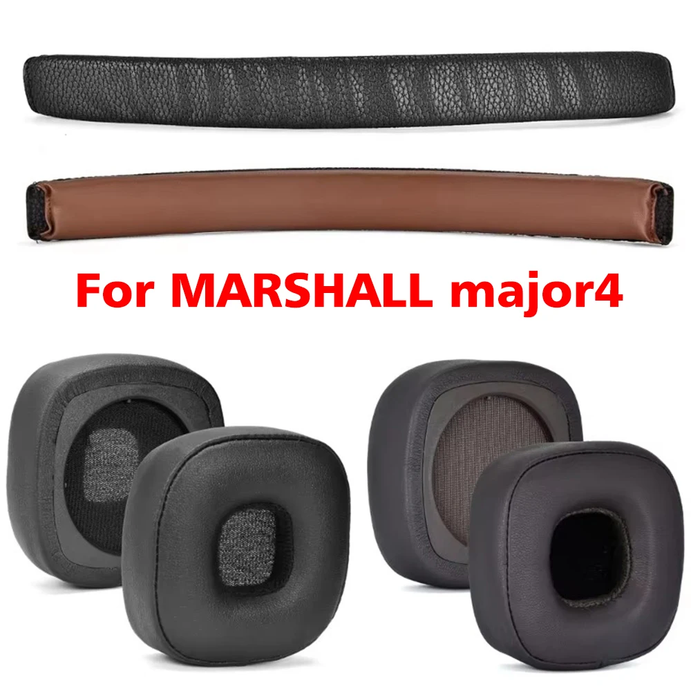 Ear Pads For Major 4 IV Headphone Replacement Memory Sponge Earpad Headband Cushion Muffs Headset Earpads Repair Parts