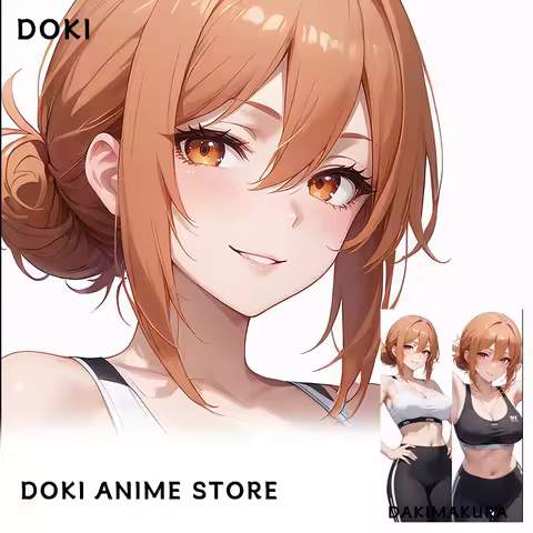 Mrs Yuigahama Anime Body Pillow case Dakimakura Cover Double-Sided PrintLife-size Pillowcase