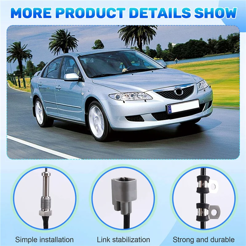 

RF7J-18-7G0A RF8G-18-7G0 First Exhaust GAS Temperature Sensor For Mazda 3 BK BL 5 CR 6 GG GY GH 2.0 2.2 Diesel 2002-2014